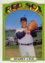 1972 Topps Baseball Cards      259     Sparky Lyle